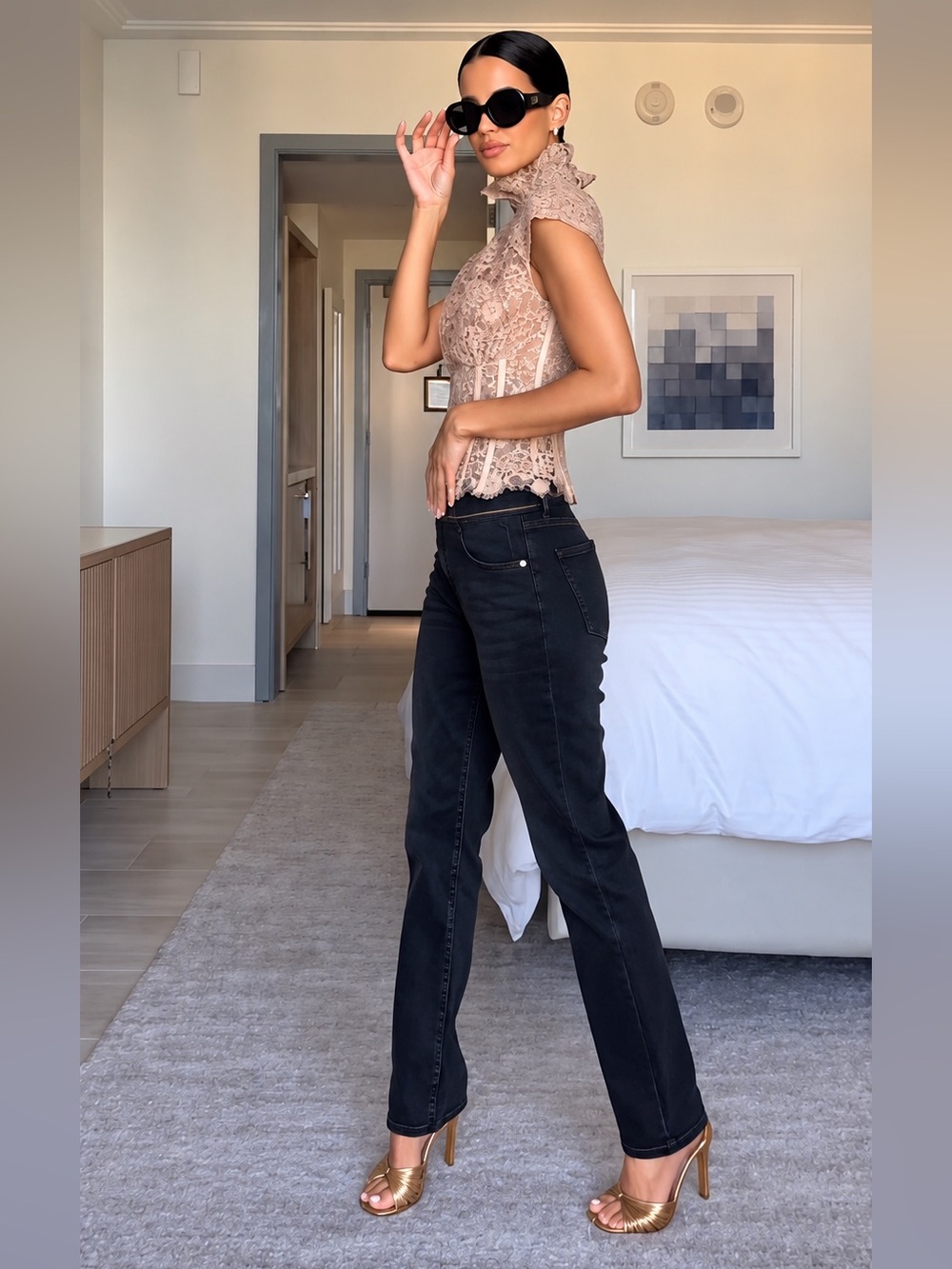 H&M NWT Lace Corset Top - Picture 9 of 9